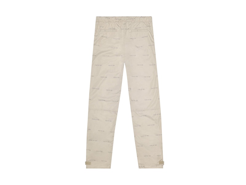 Order Pantalones Anchos de Nylon Fear of God Estampado Total Bone