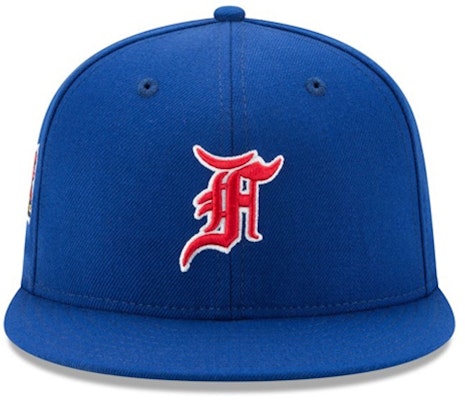 Fear of God All Star New Era Fitted Cap Hat Blue/Red Buy Fear of God All Star New Era Fitted Cap Hat Blue/Red