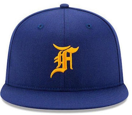Fear of God All Star New Era Fitted Cap Hat Blue/Yellow Buy Fear of God All Star New Era Fitted Cap Hat Blue/Yellow