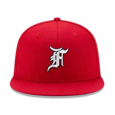 FOG All Star New Era Fitted Cap Hat Red