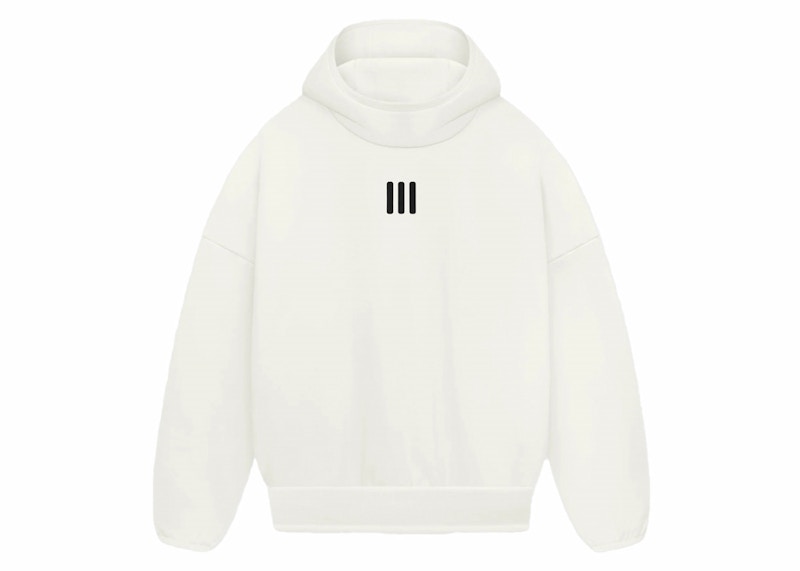 Fear of God Athletics Heavy Fleece Hoodie Cream White