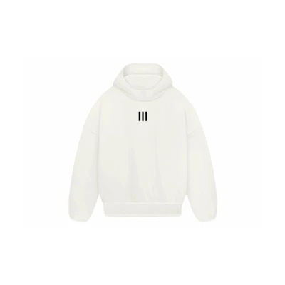 FOG Athletics Heavy Fleece Hoodie Cream White