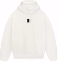 Fear of God Athletics Heavy Fleece Hoodie Cream White Fear of God Athletics Heavy Fleece Hoodie Cream White