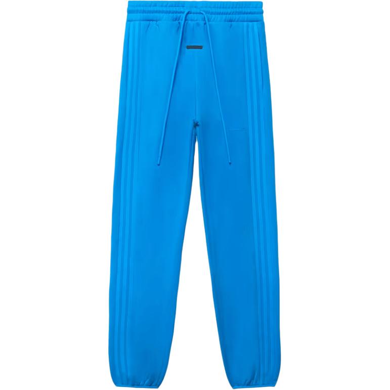 Fear of God Athletics x adidas FW24 Logo Knit Joggers Blue Mens IX1948