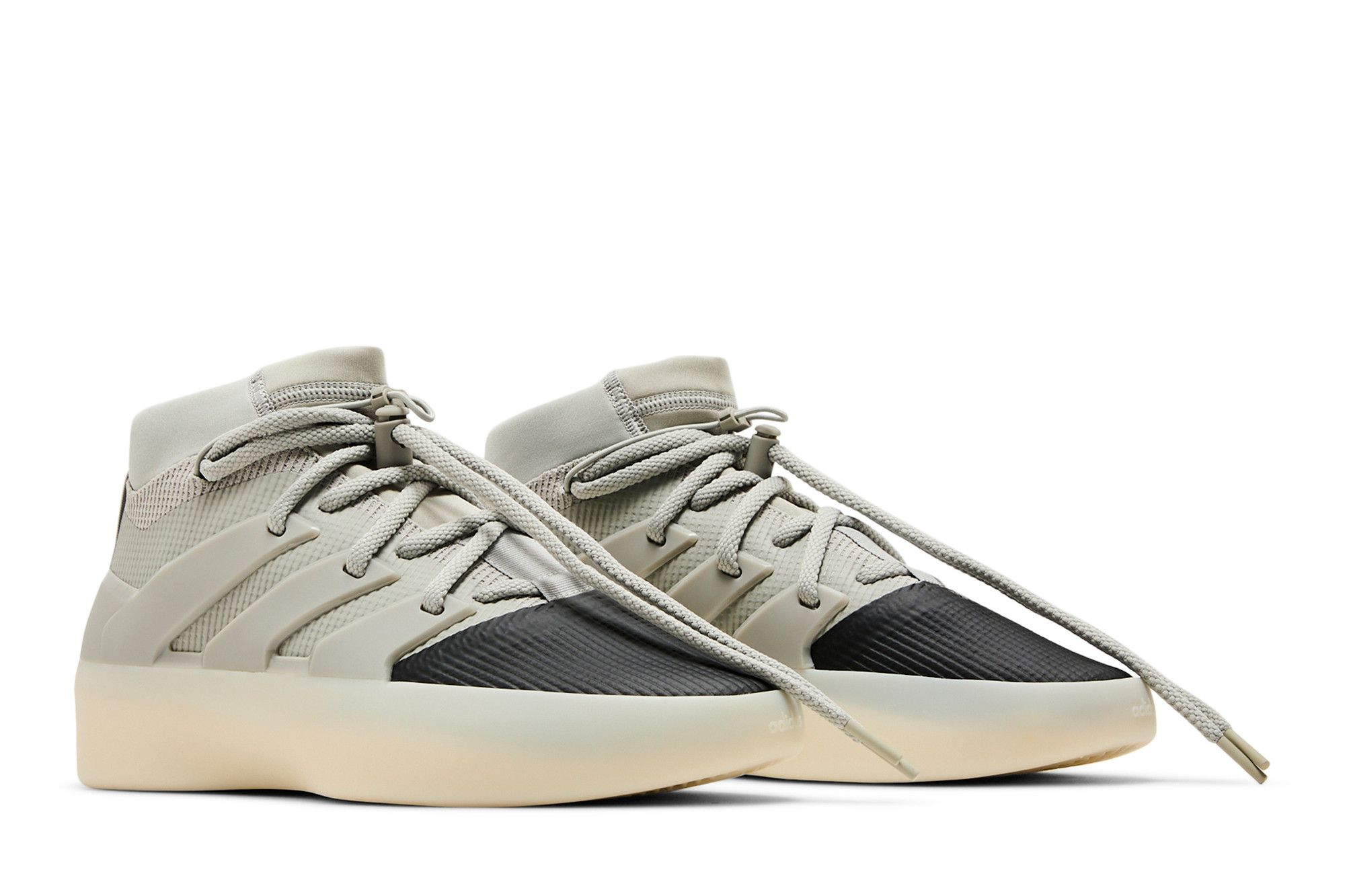 Cheap Fear of God Athletics x adidas I BASKETBALL 'Sesame Carbon' Sepatu Basket IE6188