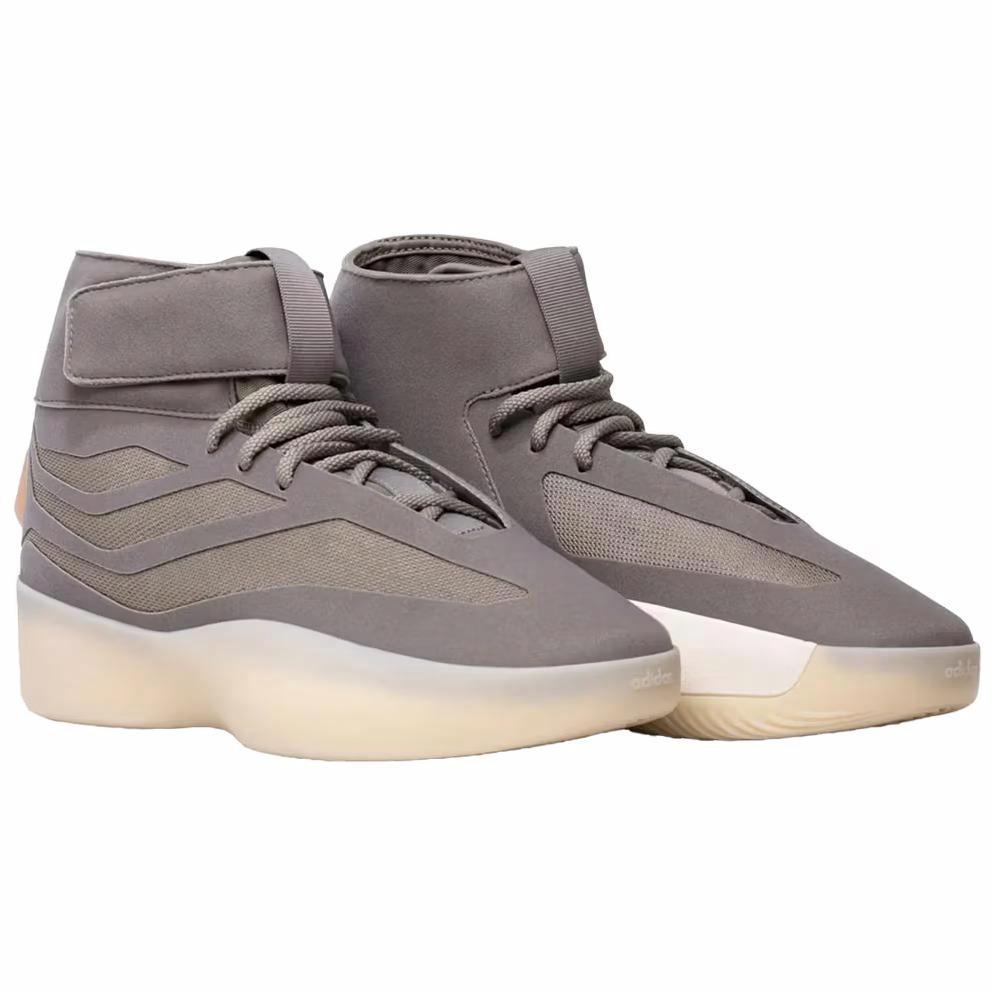 Shop Fear of God Athletics x adidas II 篮球高帮鞋 '腻子米色' JQ8483