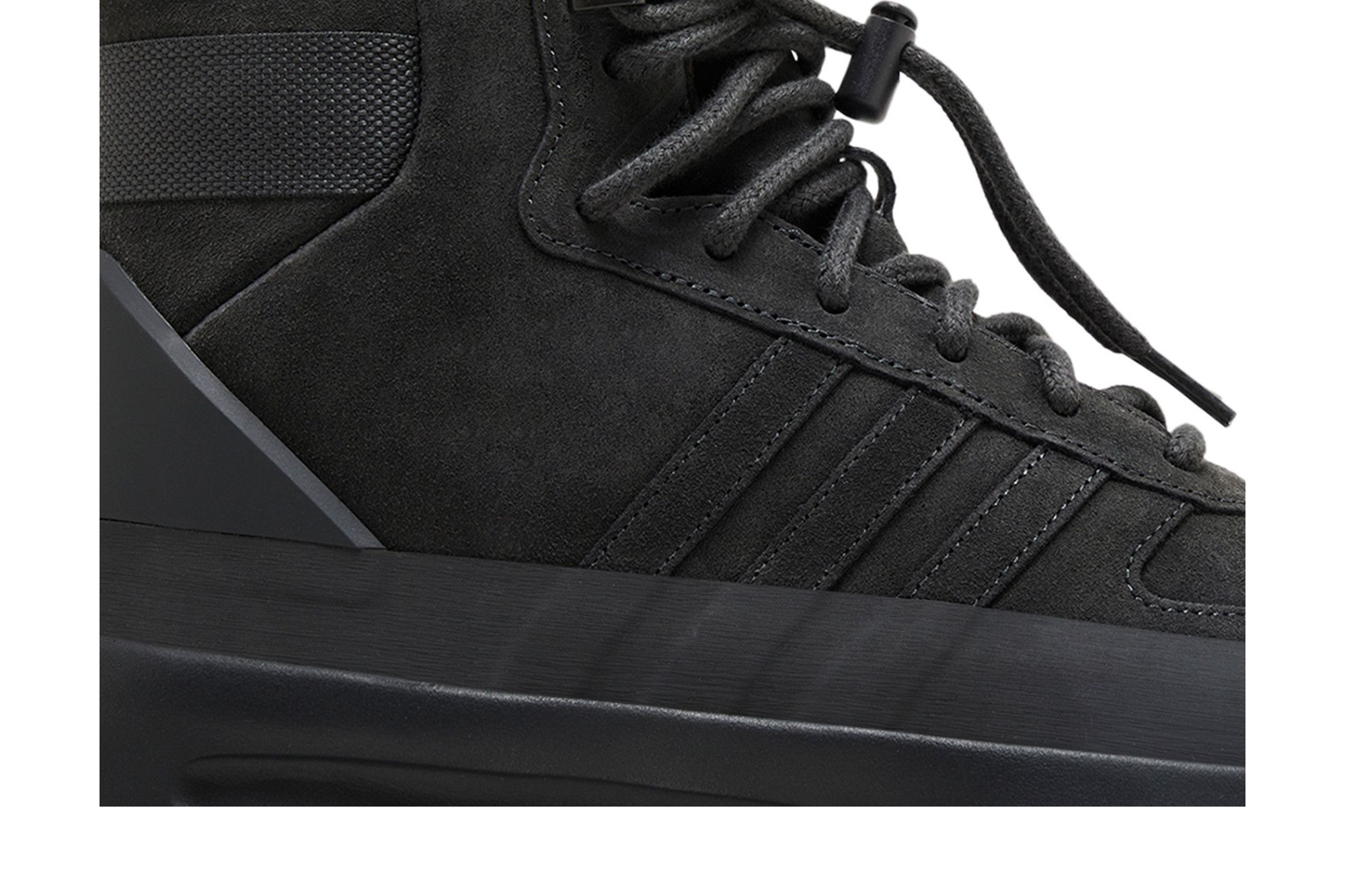 Lookbook Fear of God Athletics x adidas Los Angeles Hiker 'Carbon' - Kasut Mendaki LA IE6208