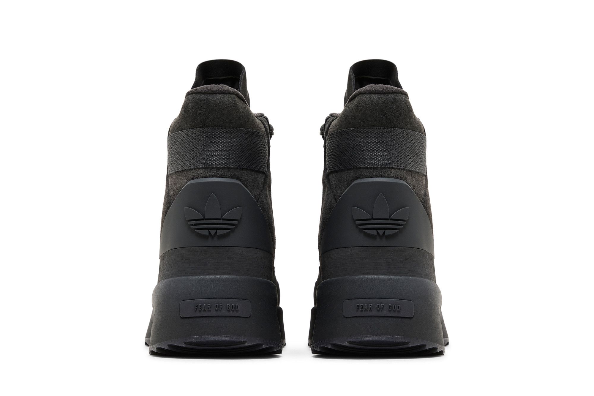 Sizing Fear of God Athletics x adidas Los Angeles Hiker 'Carbon' - Kasut Mendaki LA IE6208