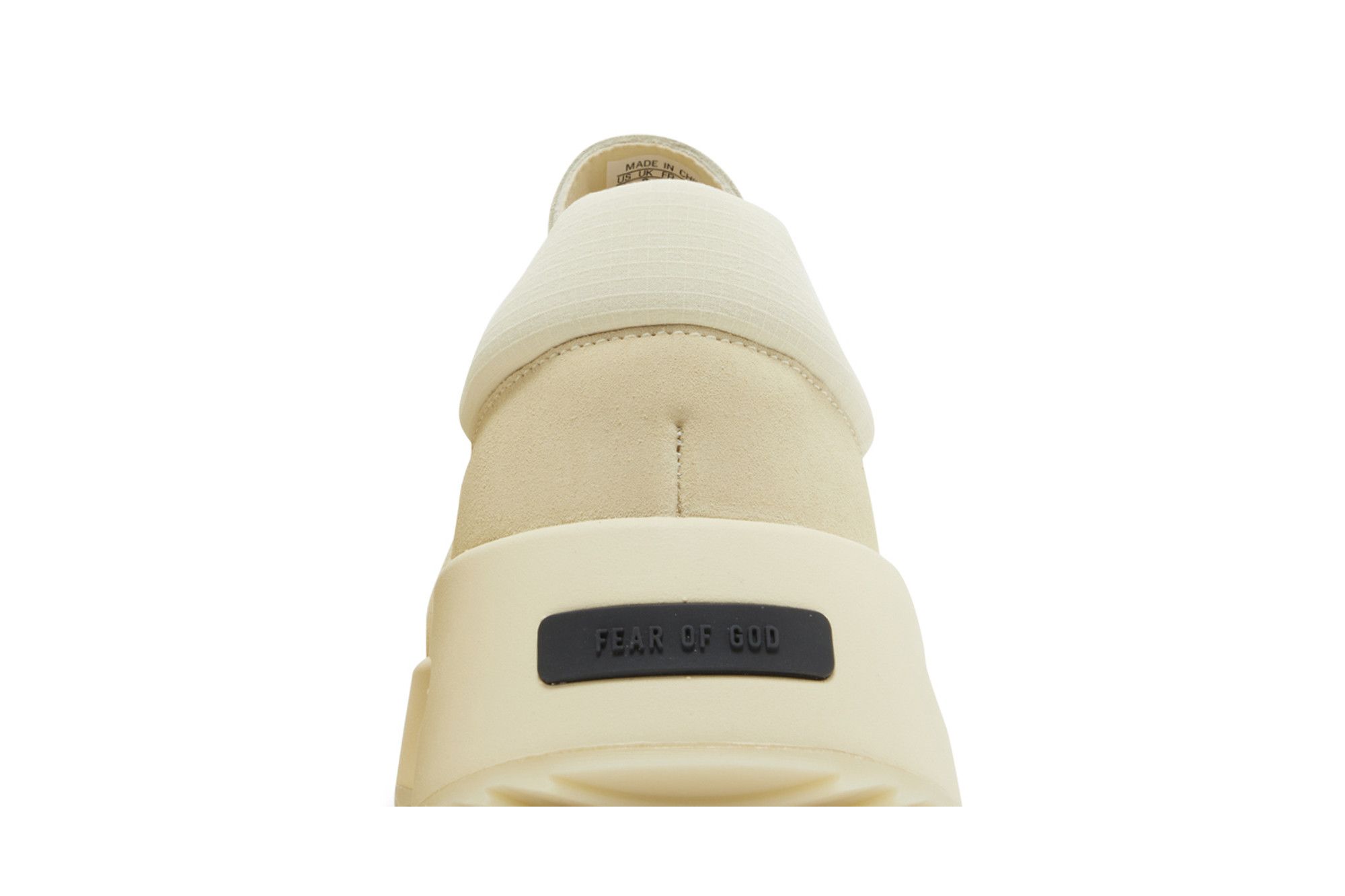 Sizing Fear of God Athletics x adidas Los Angeles Runner ''Giallo Pallido'' IH2275