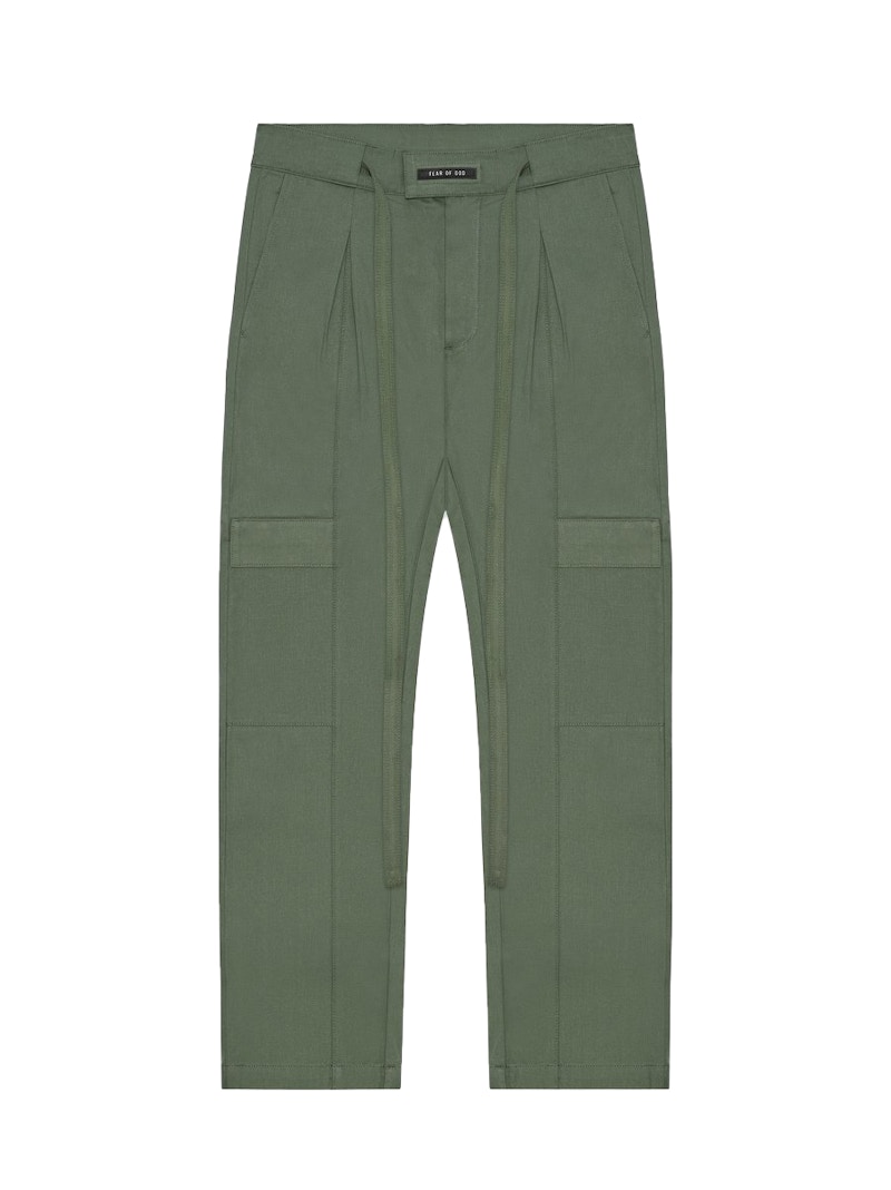 Fear of God Baggy Cargo Trouser Pants Army Green