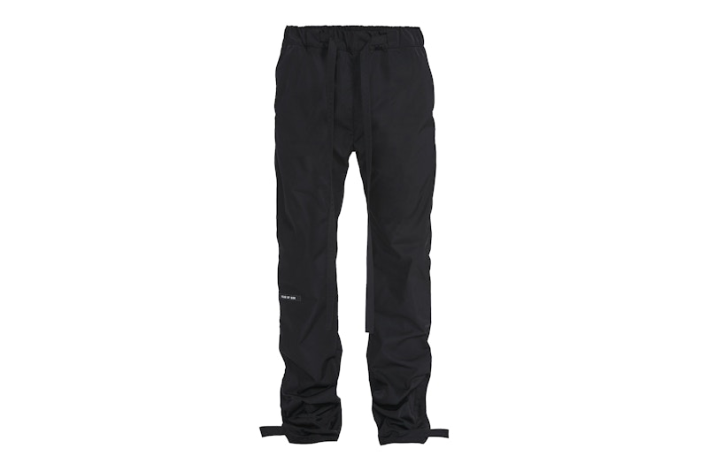 Fear of God Baggy Nylon Lounge Pants Black