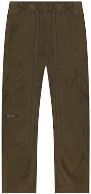 Celana Santai Nylon Baggy Fear of God Hijau Zaitun Buy Celana Santai Nylon Baggy Fear of God Hijau Zaitun