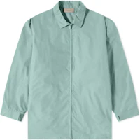 Fear of God Barn Jacket Sycamore Misty Blue Heavyweight Zip-Up Shirt Jacket Unisex 202BT224191F Fear of God Barn Jacket Sycamore Misty Blue Heavyweight Zip-Up Shirt Jacket Unisex 202BT224191F
