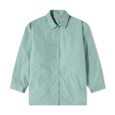 FOG Barn Jacket Sycamore Misty Blue Heavyweight Zip-Up Shirt Jacket Unisex 202BT224191F