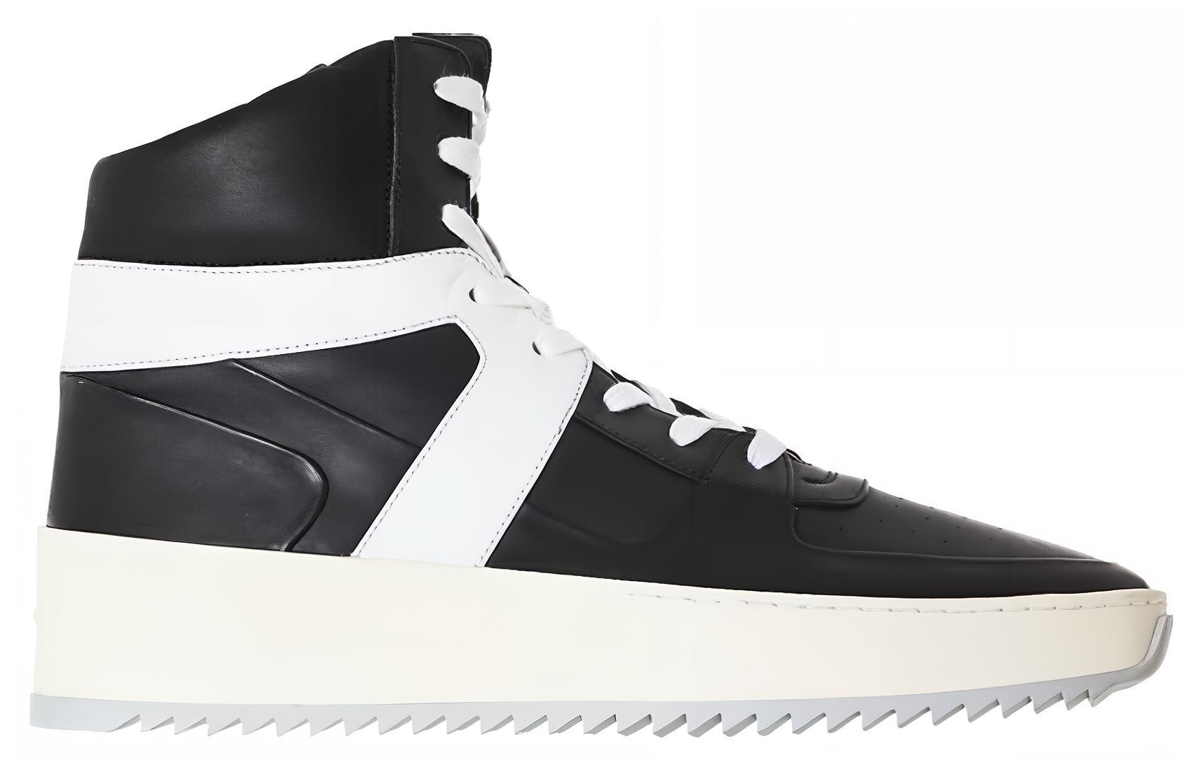 Order フィアオブゴッド バスケットボールスニーカー 黒白 FG01S18U-19LE-9901