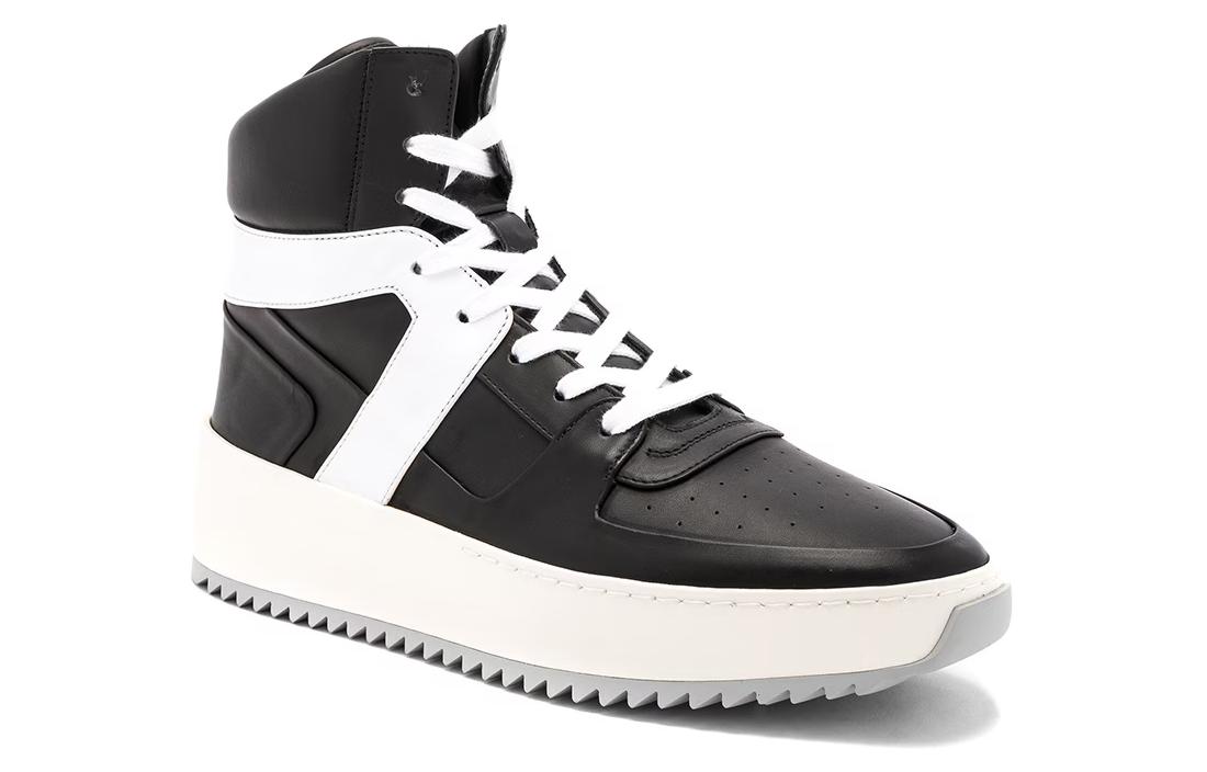 Lookbook フィアオブゴッド バスケットボールスニーカー 黒白 FG01S18U-19LE-9901