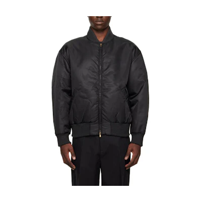 FOG Black Solid Color Full-Zip Loose-Fit Jacket FOG-SS23-826