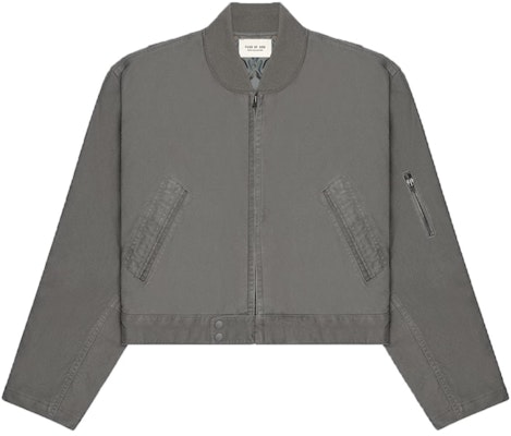 Fear of God Bomber Jacket God Grey Buy Fear of God Bomber Jacket God Grey