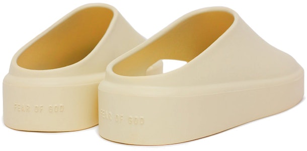 Fear of God 第七代加州款一脚蹬运动拖鞋 男女同款 奶油色 Shop Fear of God 第七代加州款一脚蹬运动拖鞋 男女同款 奶油色