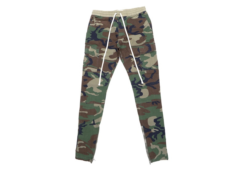 Fear of God Camouflage Drawstring Cargo Pants Camo