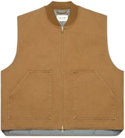 Fear of God Canvas Work Vest Rust Fear of God Canvas Work Vest Rust