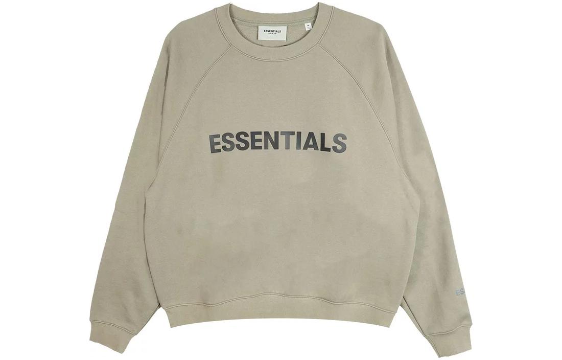FOG Cement Crewneck Sweatshirt Grey Unisex Heavyweight Pullover 192250500252504