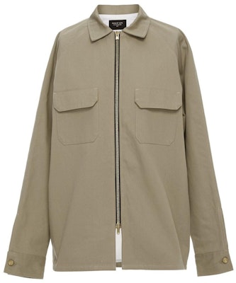 Fear of God Chino Workshirt Shirt Khaki Buy Fear of God Chino Workshirt Shirt Khaki