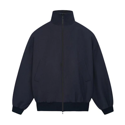 FOG Colorblock High-Neck Zip Jacket Navy Blue Mens FGE230-327HTW-415