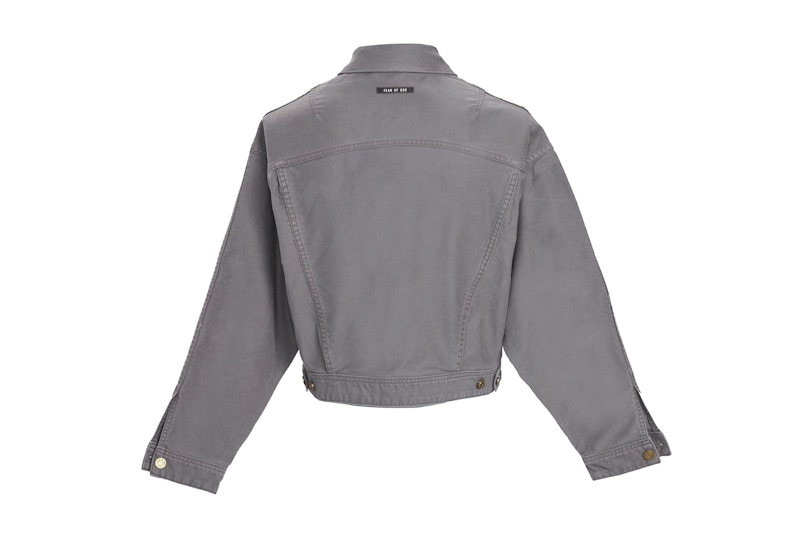 Order 피어오브갓 코듀로이 트러커 자켓 (그레이)
