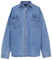 Fear of God Denim Oversized Shirt Indigo Fear of God Denim Oversized Shirt Indigo