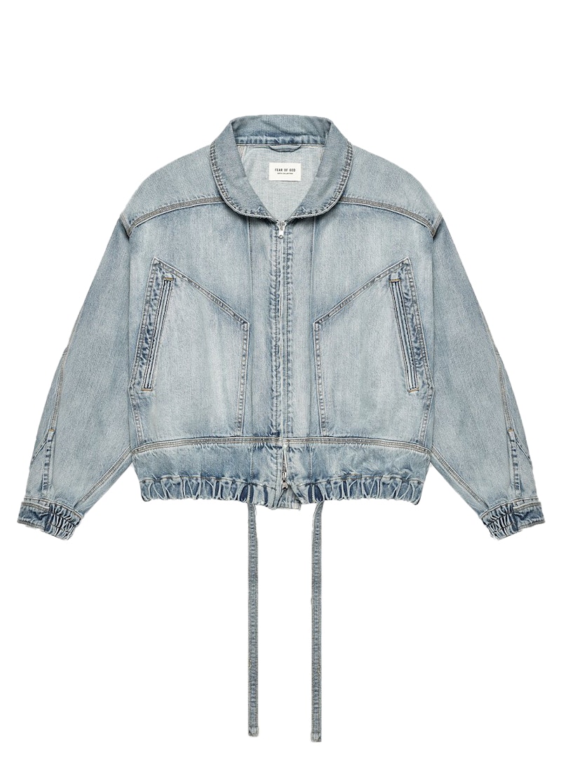 Fear of God Denim Track Jacket Vintage Indigo
