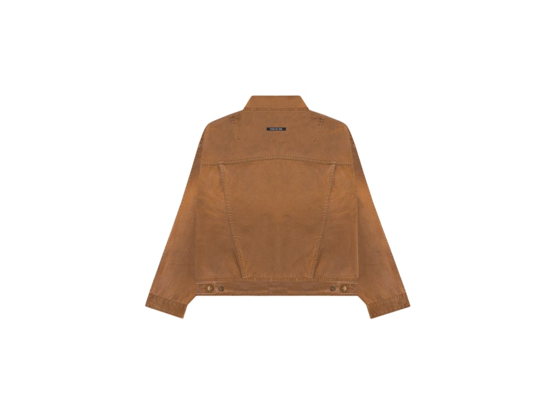 Order 피어오브갓 데님 트러커 자켓 (러스트)
