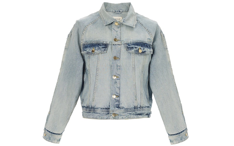 Fear of God Denim Trucker Jacket Vintage Indigo
