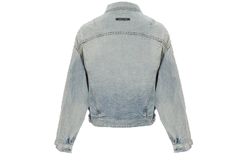 Order 피어오브갓 빈티지 데님 트러커 자켓 (Pieobeogat Binteuji Denim Teureokeo Jaket)
