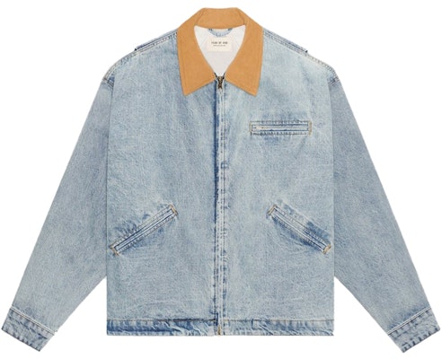 Chaqueta de Trabajo Fear of God Denim Vintage Indigo Buy Chaqueta de Trabajo Fear of God Denim Vintage Indigo
