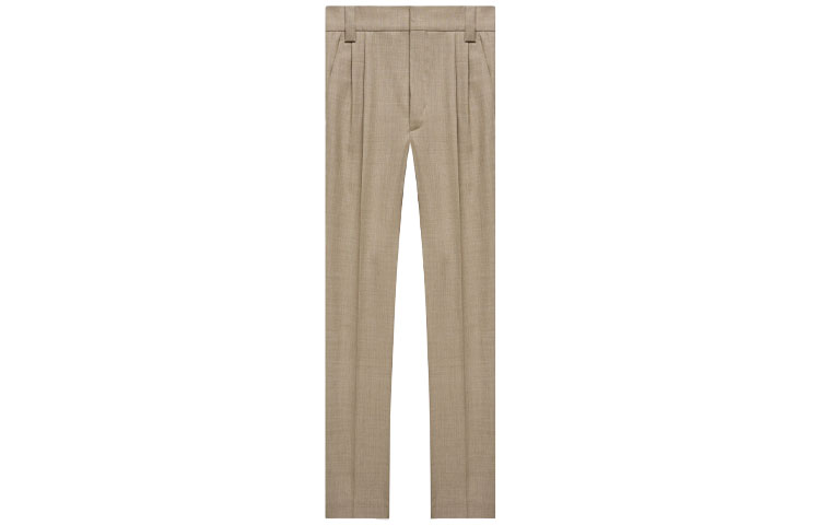 Fear of God Double Pleated Trousers Beige Casual Pants Light Brown FG40-001BHT-250