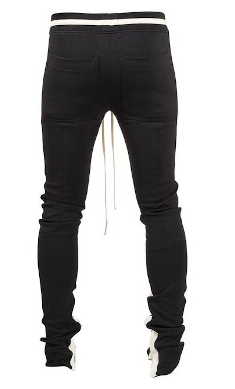 Order Seluar Track Fear of God Double Stripe Hitam/Putih