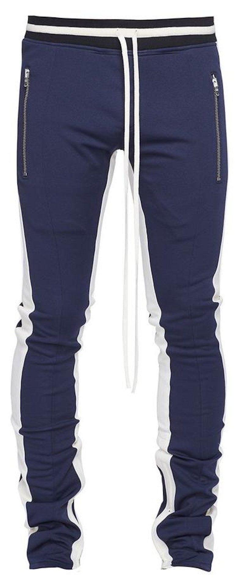 Fear of God Double Stripe Track Pants Navy