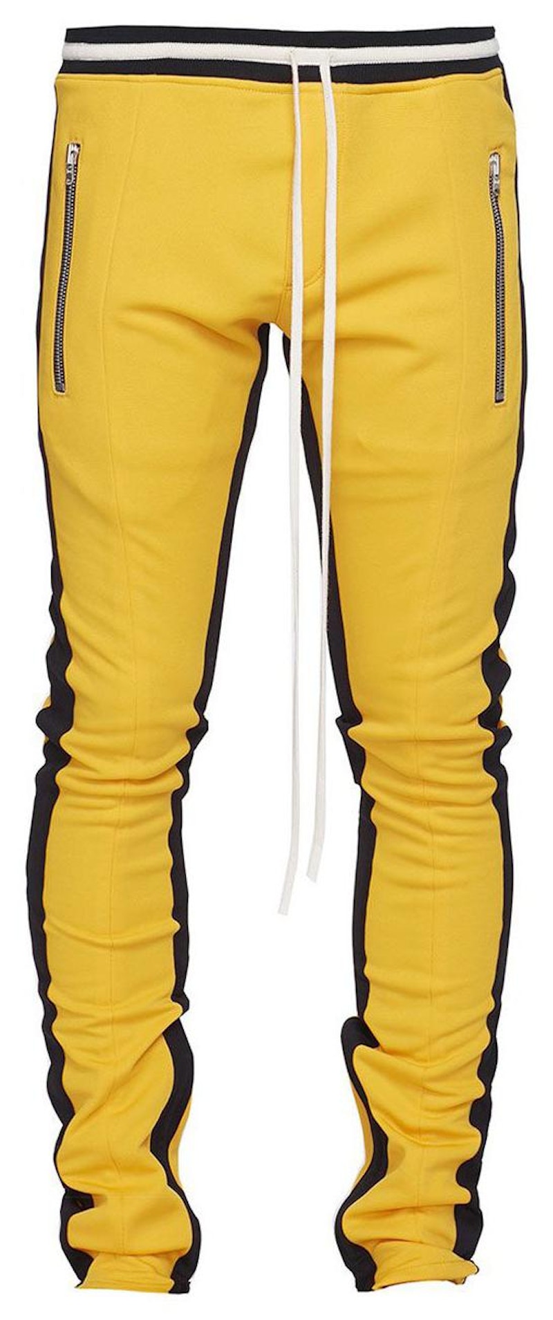 Fear of God Double Stripe Track Pants Yellow
