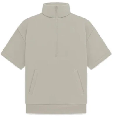 Fear of God Drop 2 SS23 Baju Lengan 3/4 Zip Kelabu Berat Sweatshirt 192BT224313F Buy Fear of God Drop 2 SS23 Baju Lengan 3/4 Zip Kelabu Berat Sweatshirt 192BT224313F