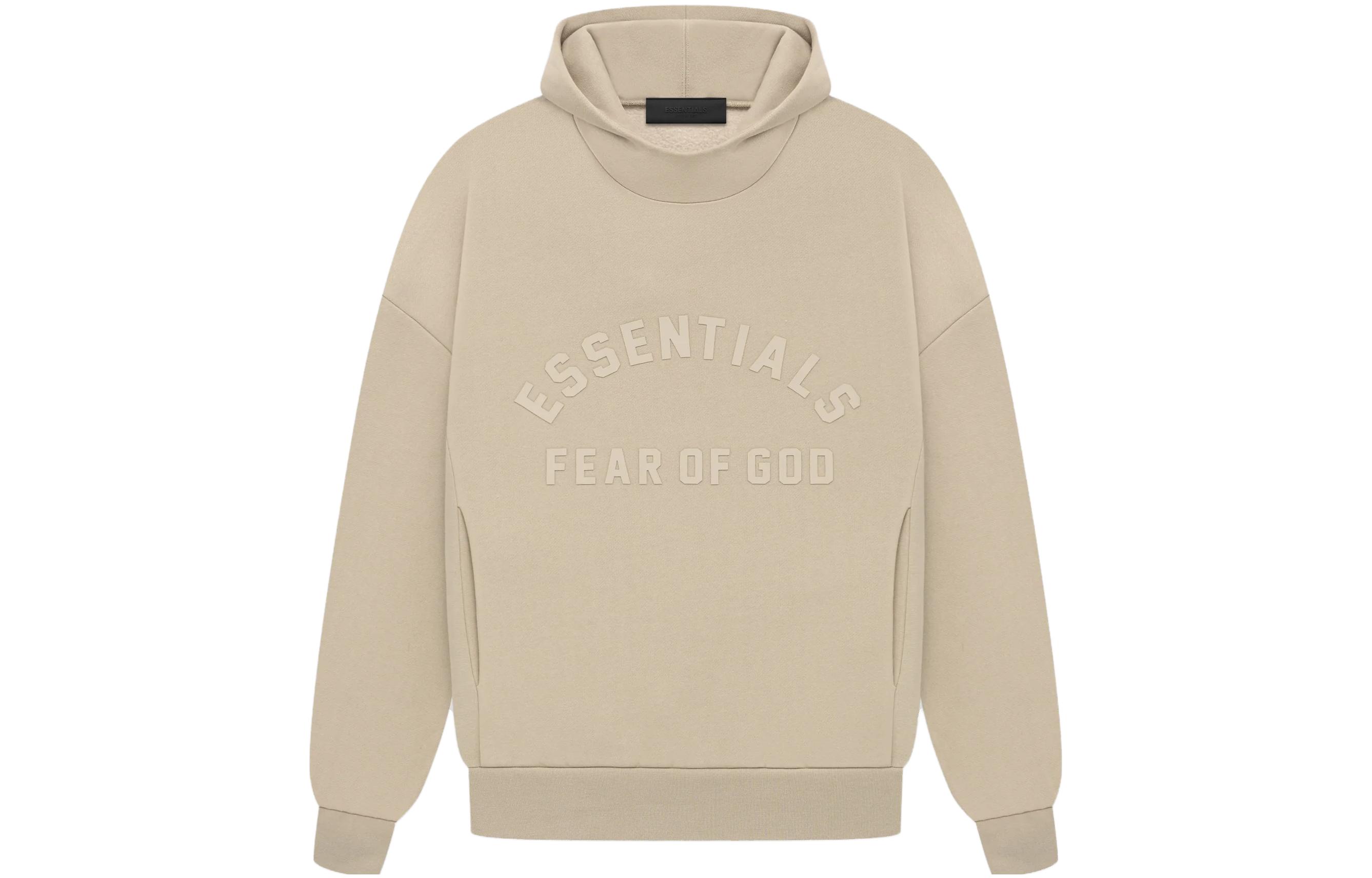 FOG Dusty Beige Pullover Sweatshirt Unisex Minimalist Design Collection 192SP232055F