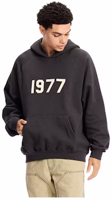 Fear of God Essentials 1977 Hoodie Iron Lookbook Fear of God Essentials 1977 Hoodie Iron