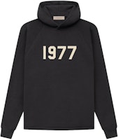 Fear of God Essentials 1977 Knit Hoodie 'Iron' Fear of God Essentials 1977 Knit Hoodie 'Iron'
