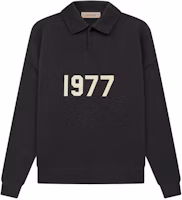 Fear of God Essentials 1977 Knit L/S Polo 'Iron' Fear of God Essentials 1977 Knit L/S Polo 'Iron'
