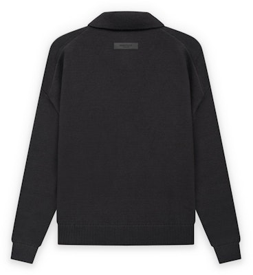 Fear of God Essentials 1977 Knit L/S Polo 'Iron' Order Fear of God Essentials 1977 Knit L/S Polo 'Iron'