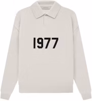 Fear of God Essentials 1977 Knit L/S Polo 'Wheat' Fear of God Essentials 1977 Knit L/S Polo 'Wheat'