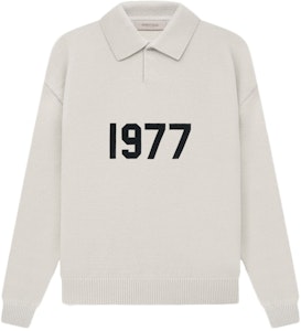 Fear of God Essentials 1977针织长袖Polo衫“麦色” Buy Fear of God Essentials 1977针织长袖Polo衫“麦色”