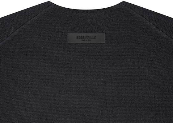 Fear of God Essentials 1977 Raw Edge Sweater 'Iron' Lookbook Fear of God Essentials 1977 Raw Edge Sweater 'Iron'