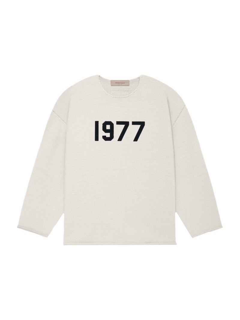 Fear of God Essentials 1977 Raw Edge Sweater 'Wheat'