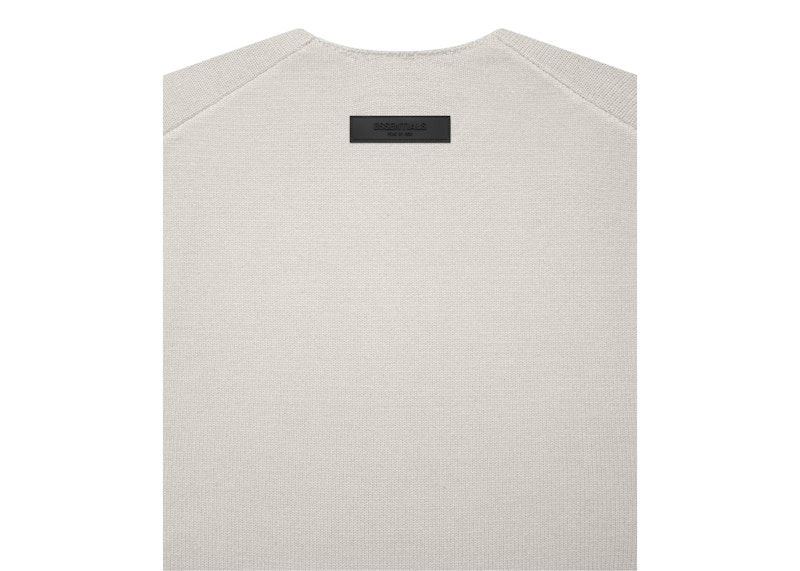 Lookbook Sweater Fear of God Essentials 1977 Raw Edge 'Wheat'